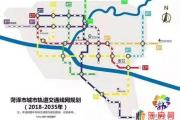 菏泽地铁（2018-2035年）线网规划方案发布，将设置8条线路