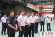 牡丹区区委书记张福龙再次莅临东盛·欧亚达项目视察