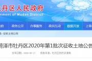 菏泽牡丹区19个地块开启征收！作为拆迁安置、商品房等用地！