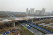菏泽人民路北延桥梁主体工程完工！设置双向八车道！