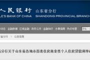 山东各市首套房贷利率政策下限公布！