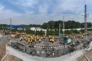 雄商高铁（菏泽郓城站）顺利接入京九铁路！