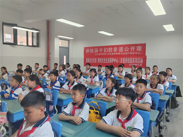 “一绳藏文脉，非遗育少年”非遗绳编文化公开课走进校园！