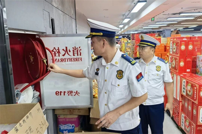 筑牢节日安全防线！菏泽开展消防安全集中夜查行动